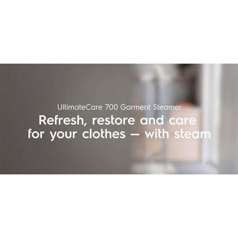 2000W UltimateCare 700 garment steamer