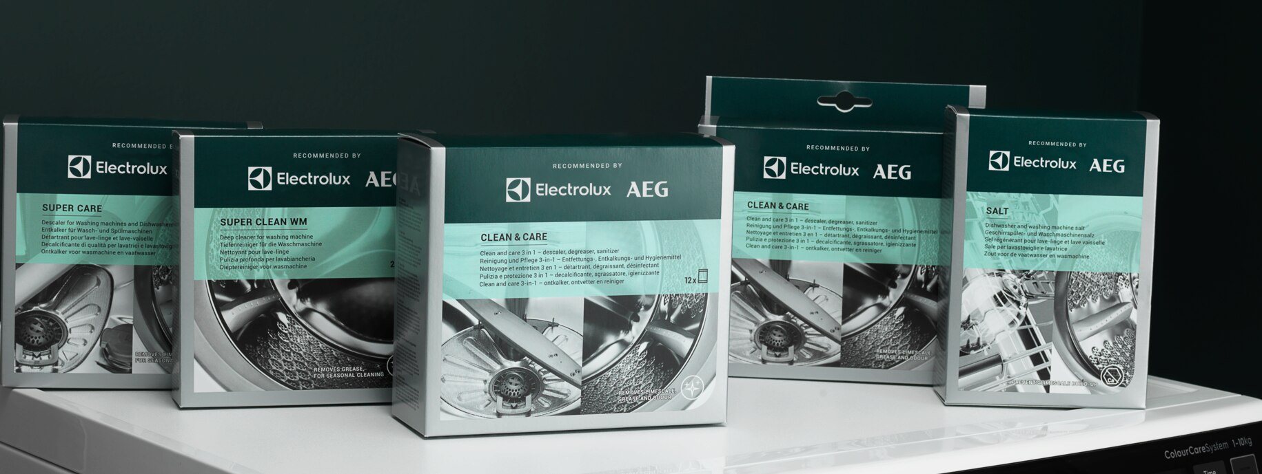 ผลิตภัณฑ์สำหรับทำความสะอาดและดูแลเครื่องใช้ไฟฟ้า 