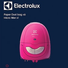 Paper dust bag with micro filter