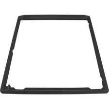 Washing machine and dryer stacking kit