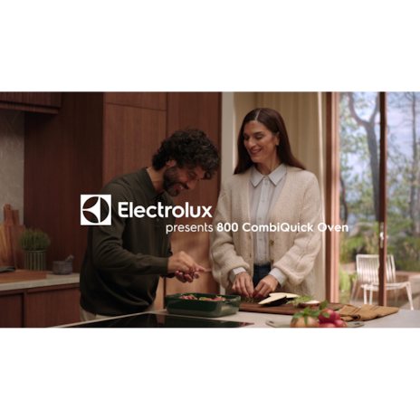 เตาอบไอน้ำผสมลมร้อนบิลท์อิน CombiQuick ซีรีส์ 800 ความจุ 44 ลิตร ขนาด 60 ซม.