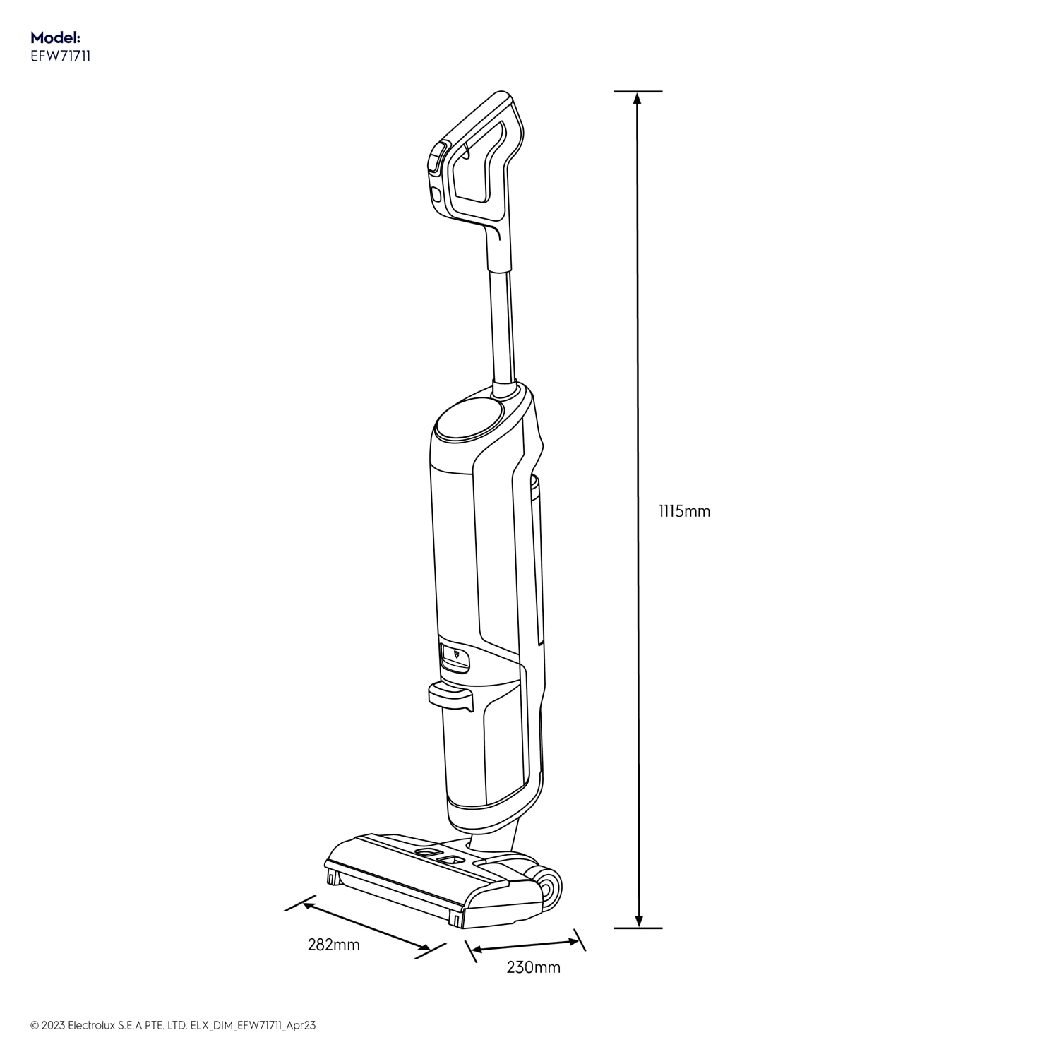UltimateHome 700 multifunction vacuum cleaner EFW71711 Electrolux Thailand