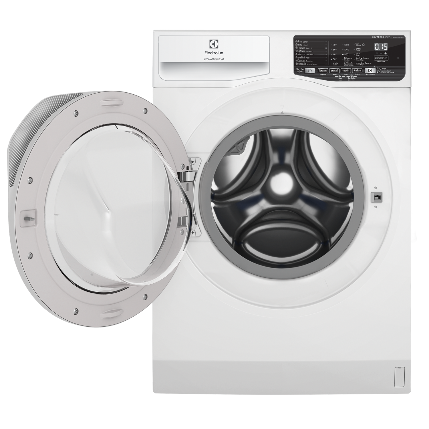 10kg UltimateCare 100 front load washing machine EWF1025DQWB