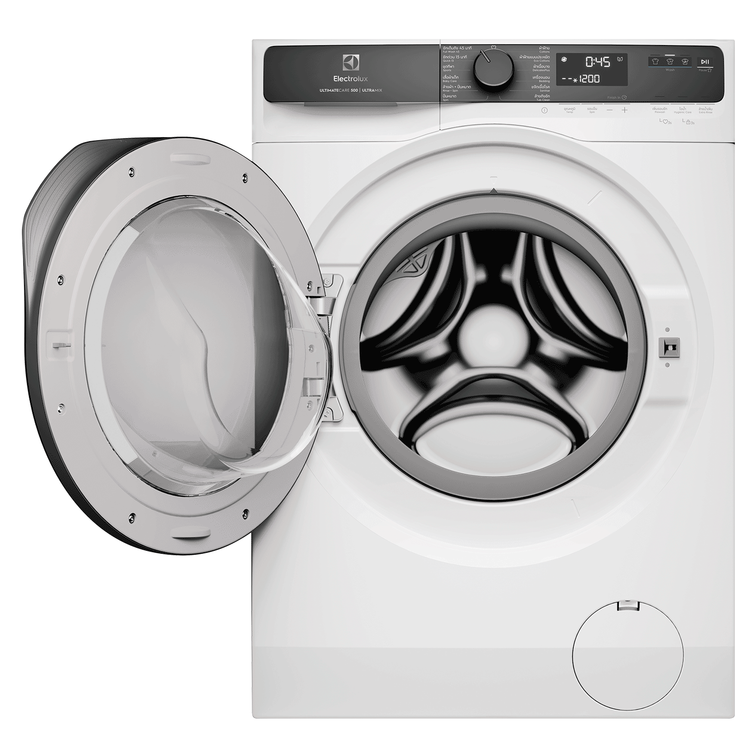 9kg UltimateCare 500 front load washing machine EWF9023P5WC