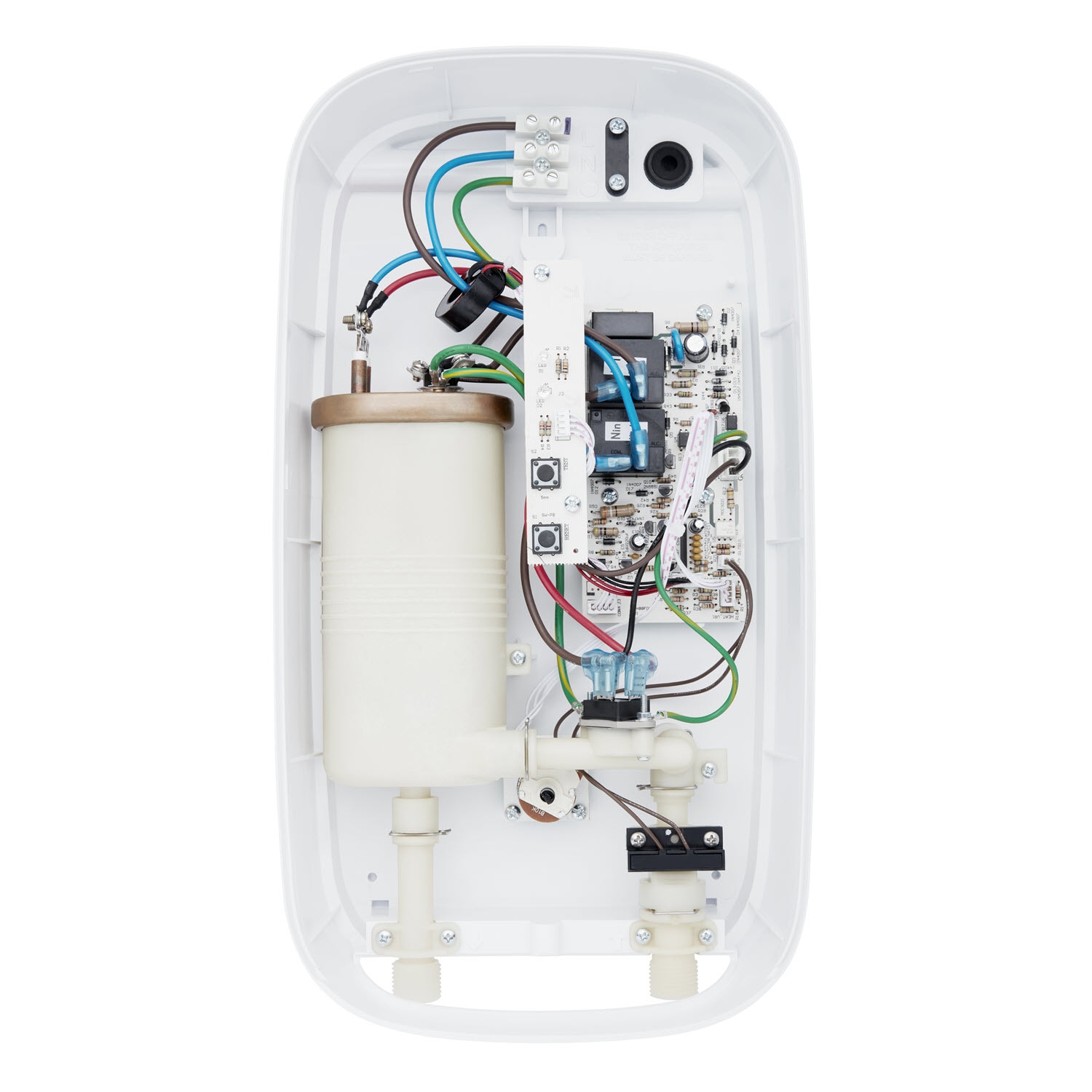 4.8kW ComfortFlow 500 electric instant water heater with slide bar