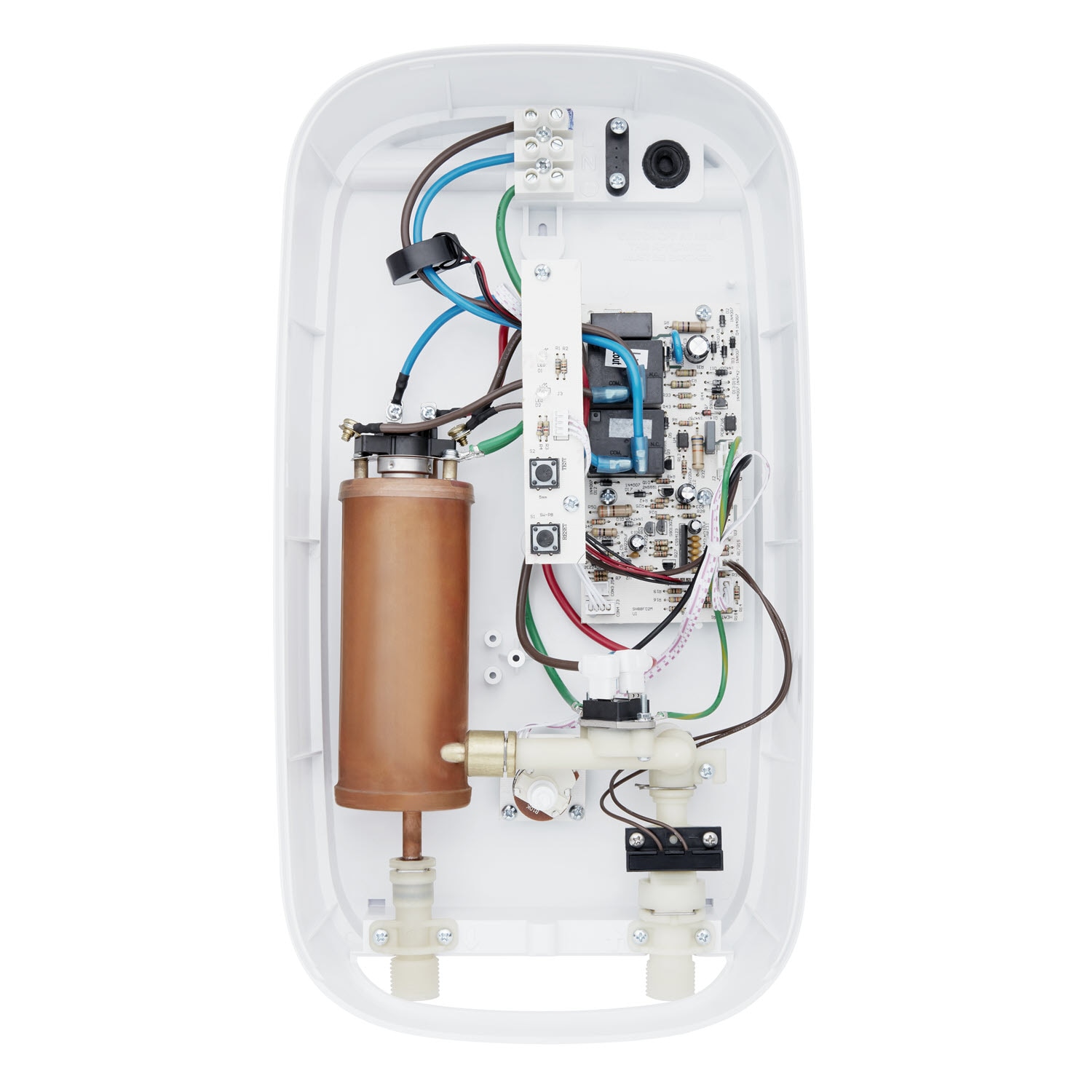 6kW ComfortFlow 500 electric instant water heater with slide bar