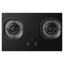 80cm UltimateTaste 500 built-in gas hob with 2 cooking zones