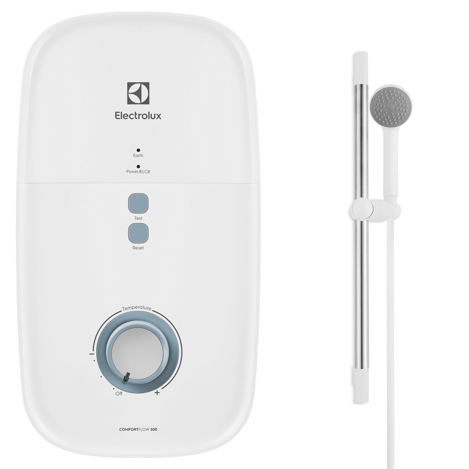 3.5kW ComfortFlow 500 electric instant water heater with slide bar