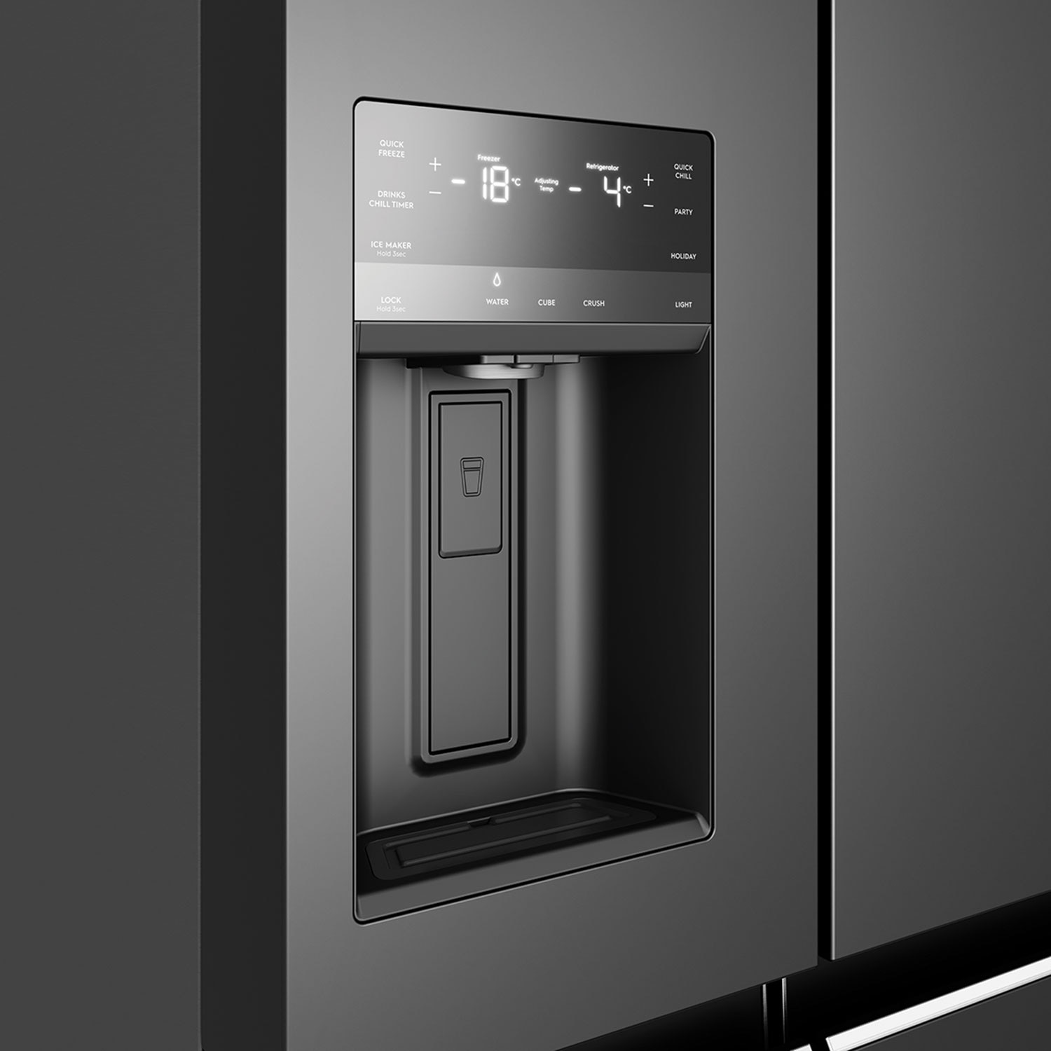 609L french door refrigerator - EQE6879A-B | Electrolux Thailand