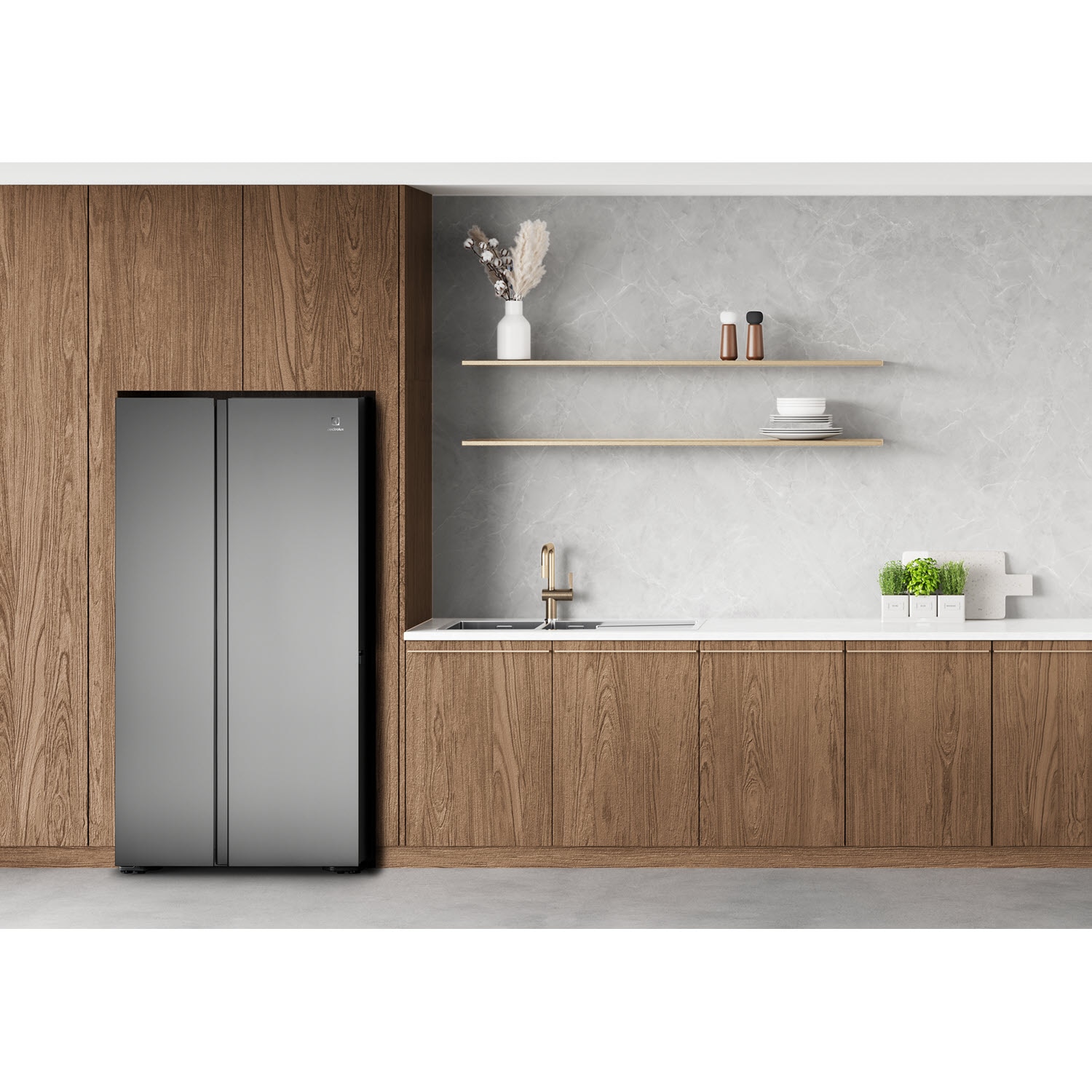 624L UltimateTaste 700 side by side refrigerator ESE6600AATH