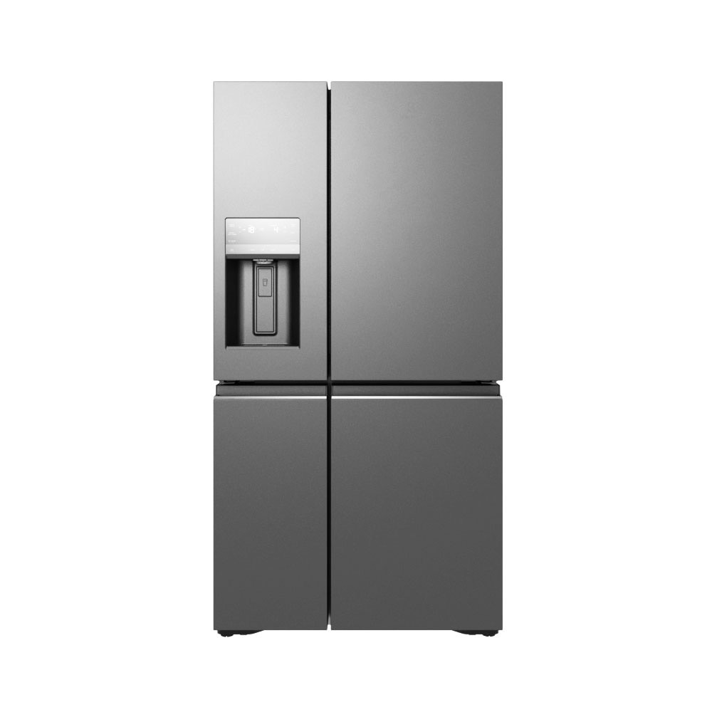 AmazonBasics 670 L French Door Frost Free Refrigerator (Silver, Triple