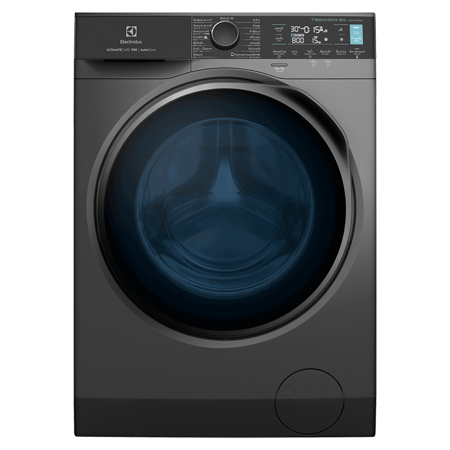 เครื่องซักผ้าฝาหน้า ความจุ 11 กก. รุ่น EWF1141R9SB | Electrolux Thailand เครื่องซักผ้าฝาหน้า ความจุ 11 กก. รุ่น Ewf1141R9Sb | Electrolux Thailand