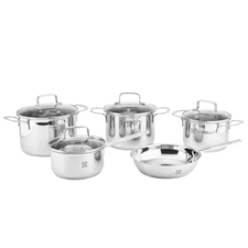 5 piece stainless steel cookware set