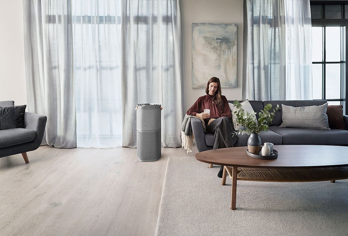Place the air purifier