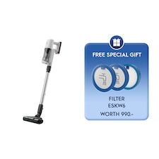 21.6V 600 cordless vacuum cleaner - Shell white