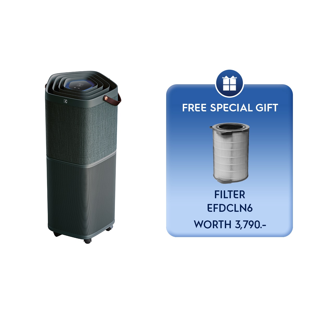 Electrolux Pure A9 Air Purifier PM 2.5 PA91-406GY