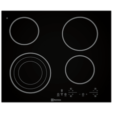60cm UltimateTaste 300 built-in radiant hob with 4 cooking zones