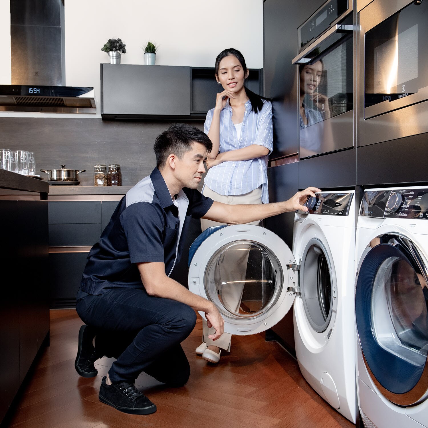 Incentre washing machine cleaning service Electrolux Thailand