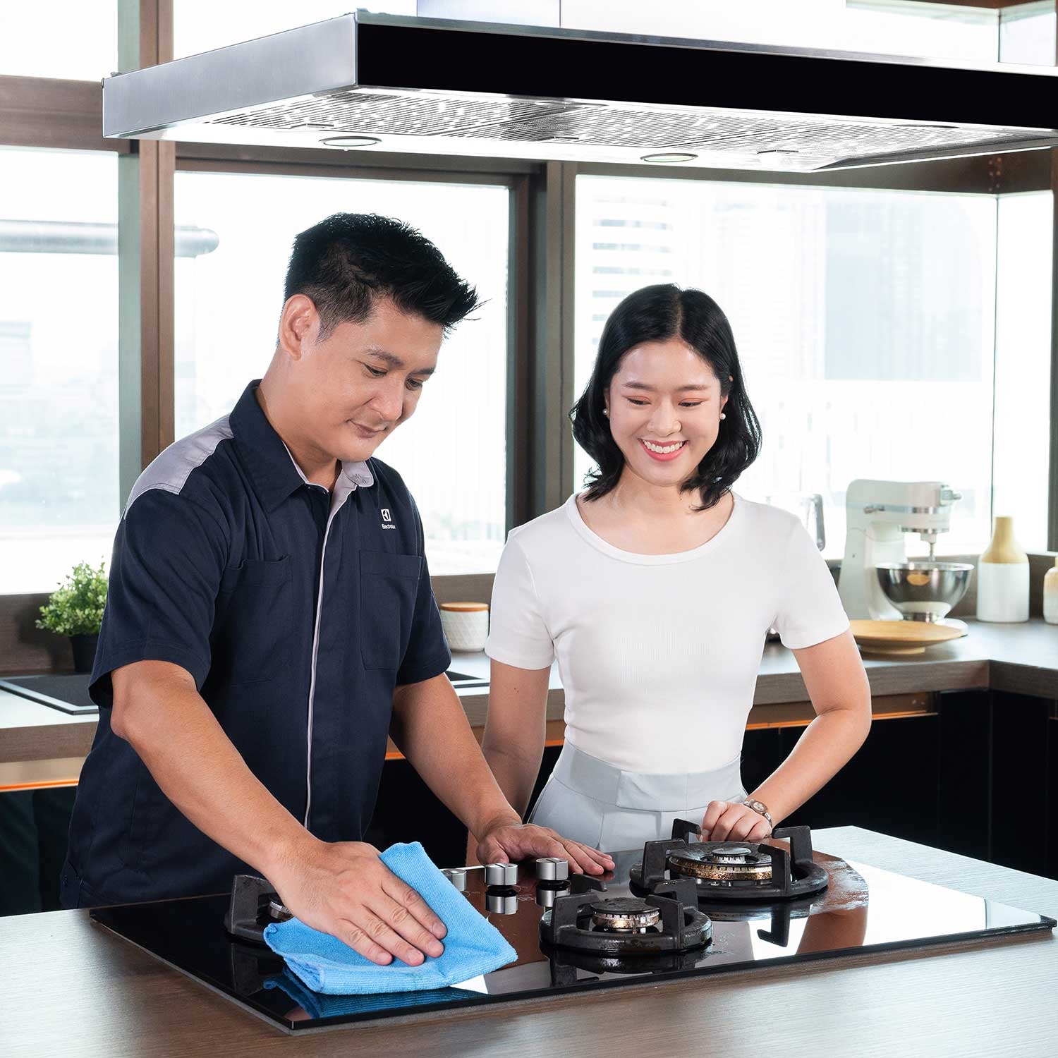 Inhome cleaning for hobs Electrolux Thailand