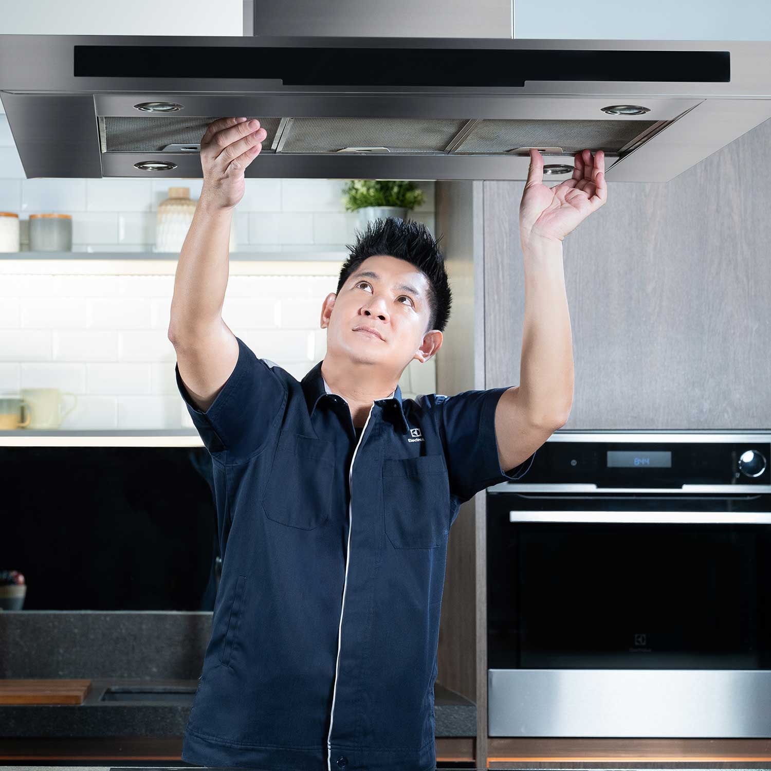 Inhome cleaning for hoods Electrolux Thailand