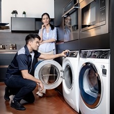  In-home cleaning for washing machines