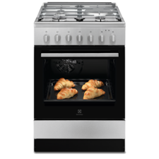 60cm UltimateTaste 500 freestanding cooker with mixed hob and 54L electric oven